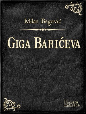 cover image of Giga Barićeva